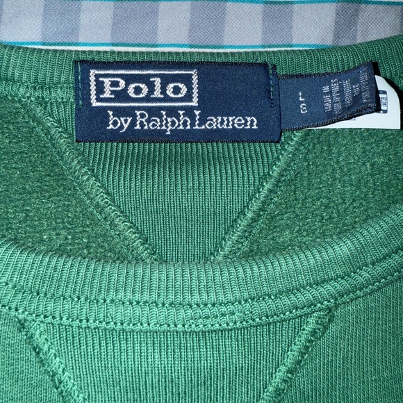 Ralph Lauren Green Crewneck Sweatshirt - Picture 3 of 3